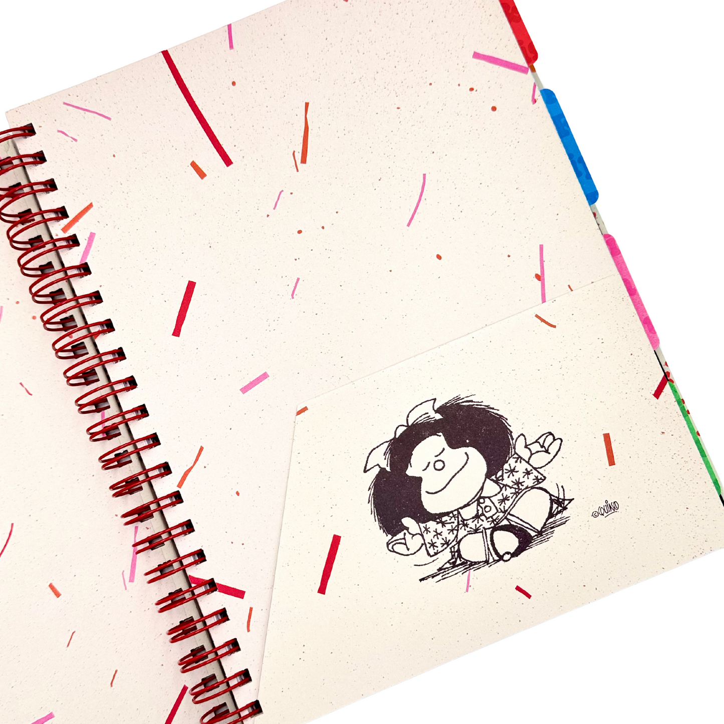 Cuaderno A4 Mafalda (azul)