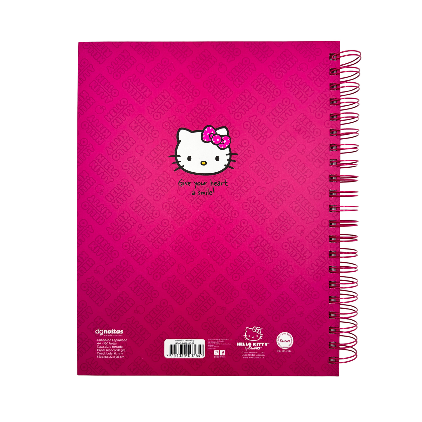 Cuaderno A4 Hello Kitty (modelo 2)