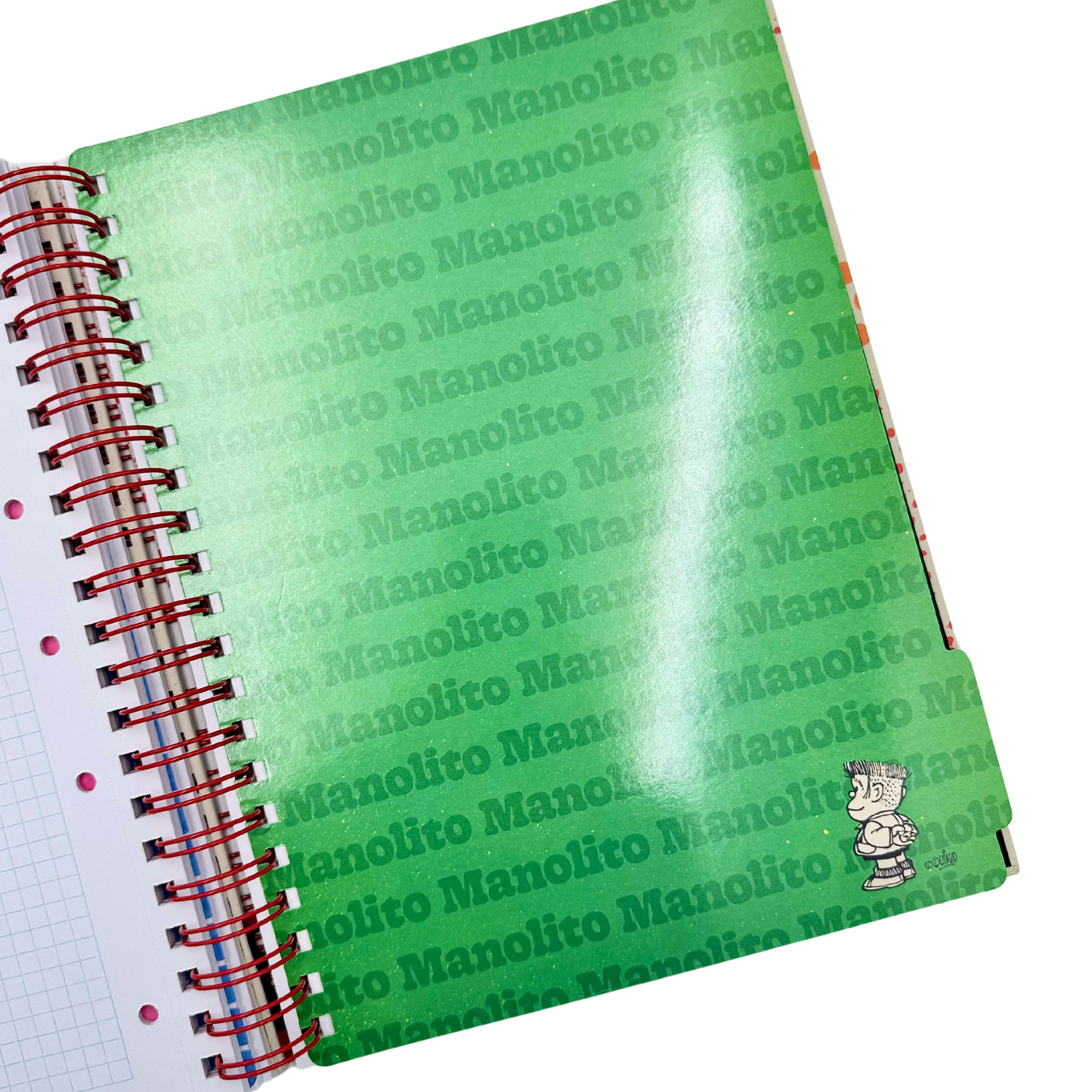 Cuaderno A4 Mafalda (verde)