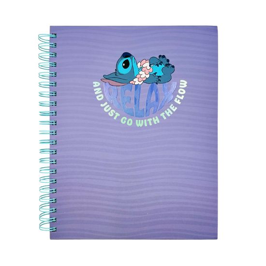 Cuaderno A4 Stitch (lila)