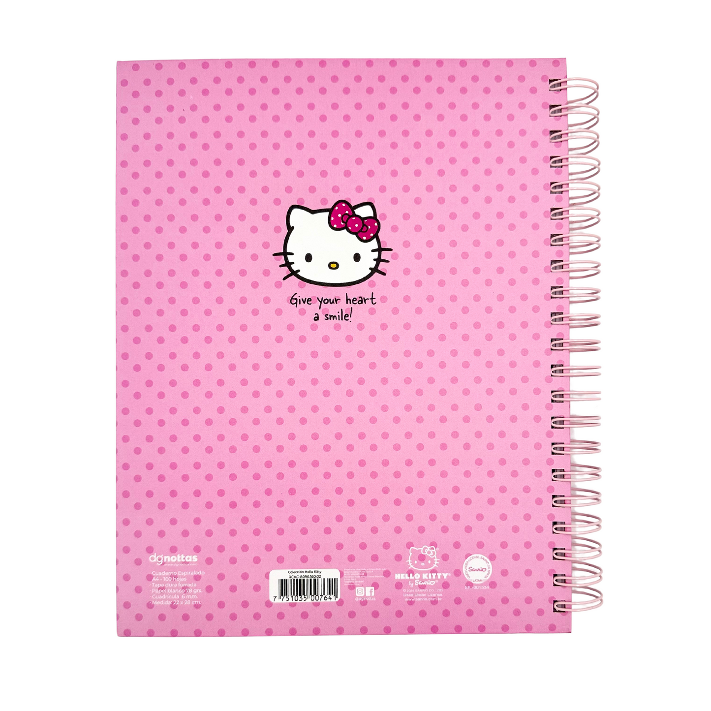 Cuaderno A4 Hello Kitty (modelo 4)