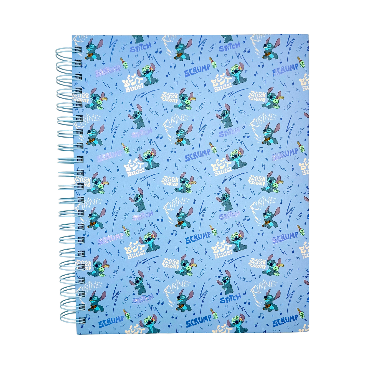 Cuaderno A4 Stitch (celeste)