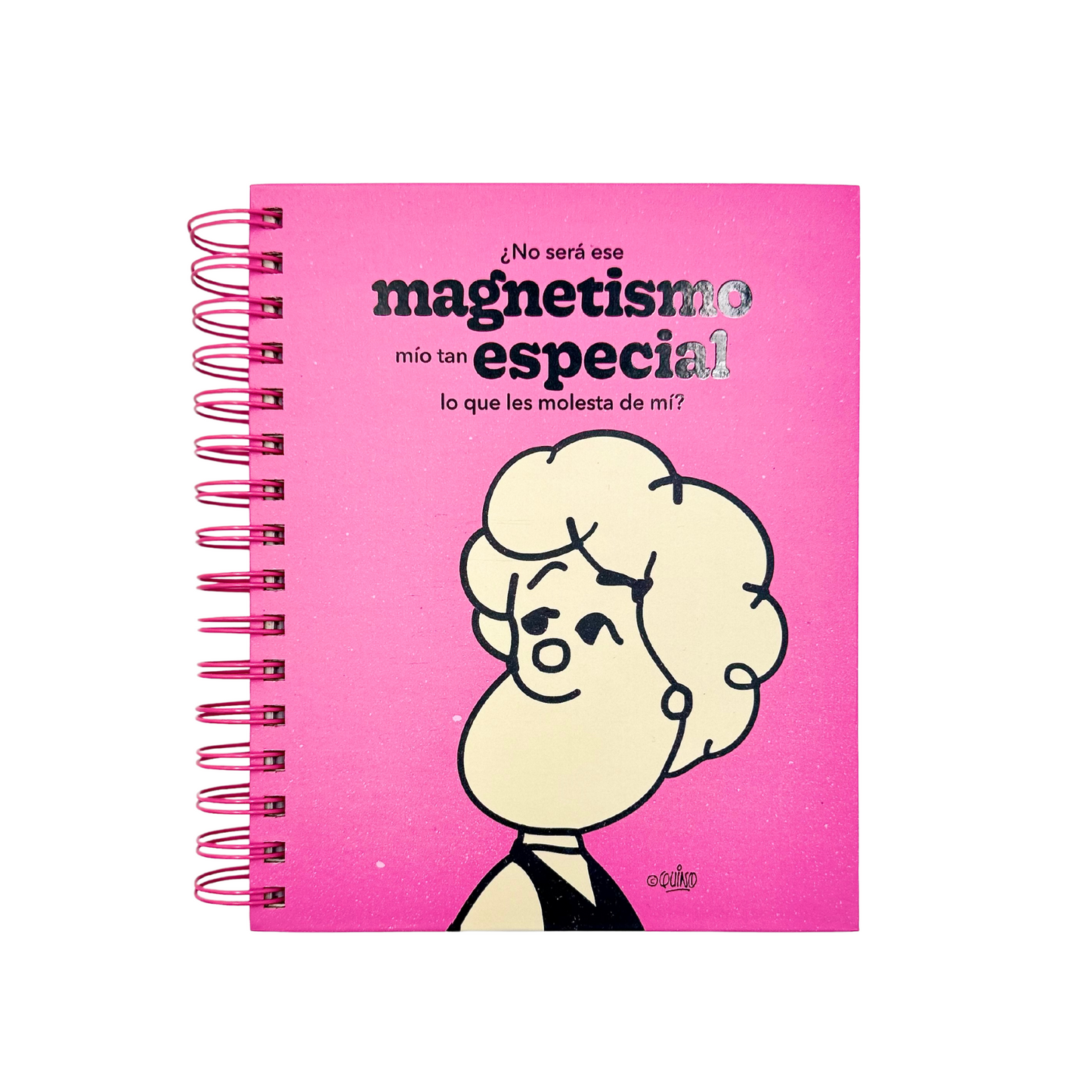 Cuaderno A5 Mafalda (rosado)