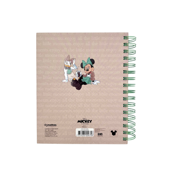 Cuaderno A5 Disney (Minnie y Daisy)