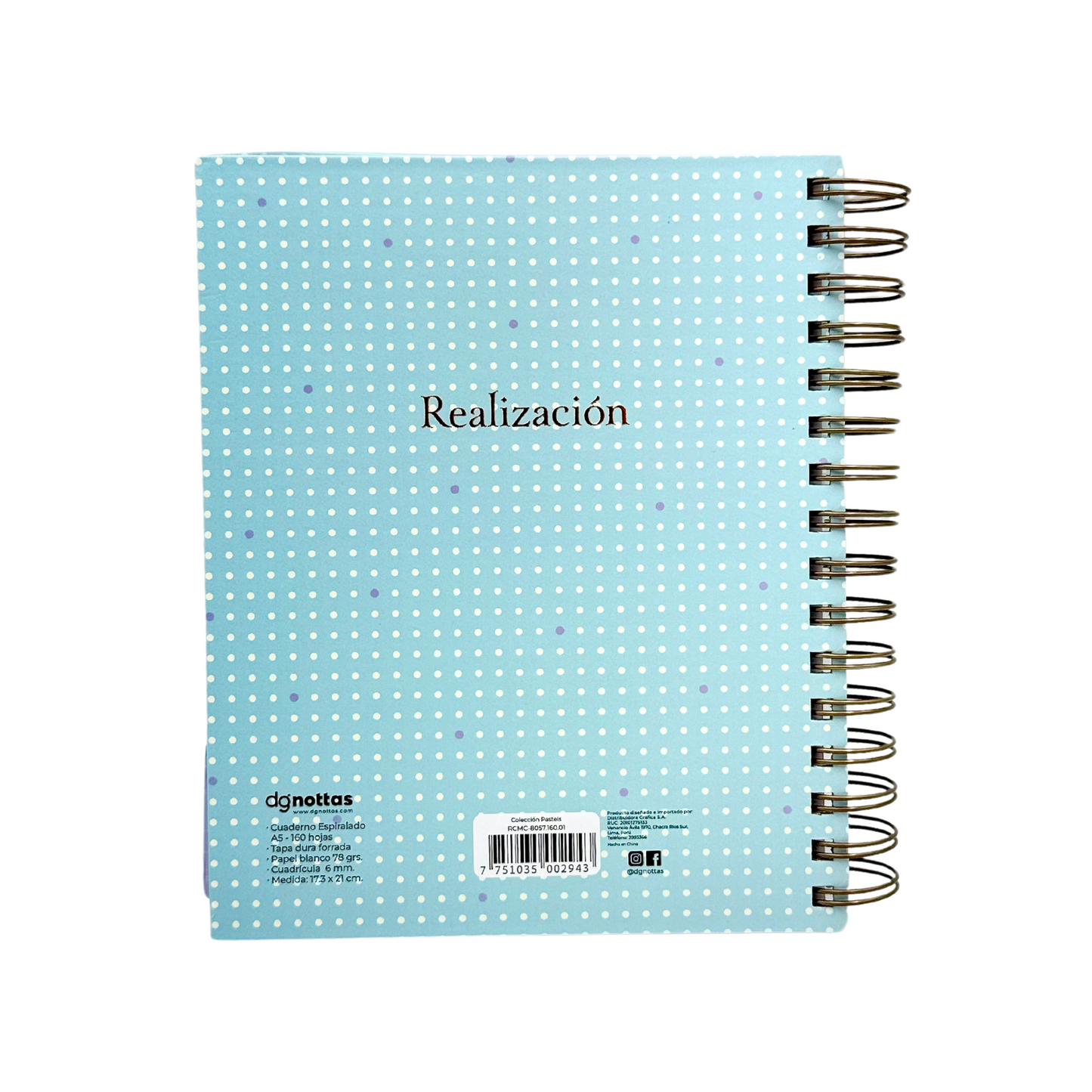 Cuaderno A5 Pastel (Fulfiment)