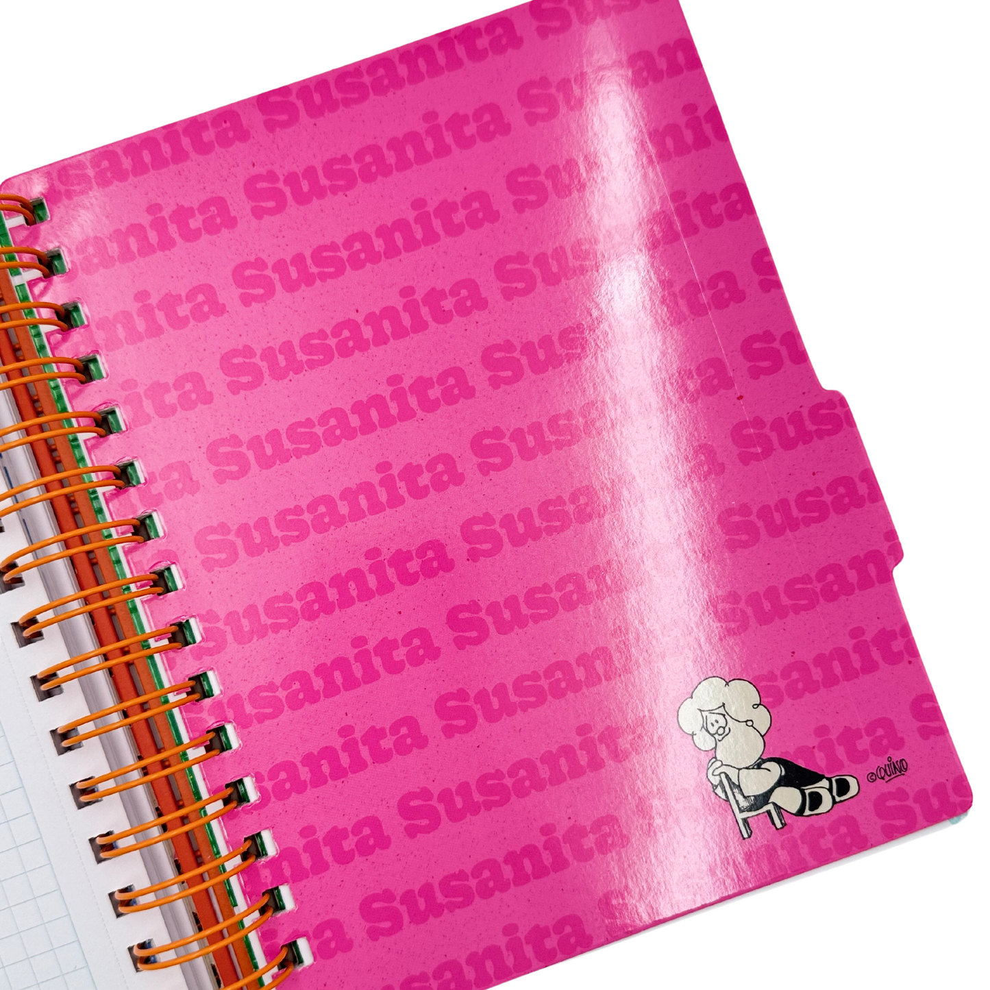 Cuaderno A5 Mafalda (rojo)