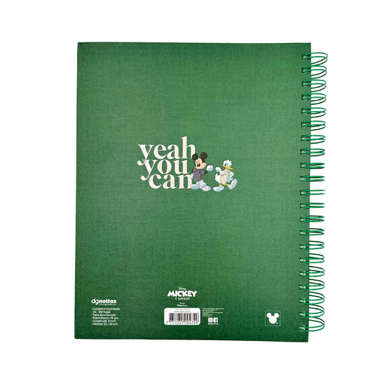 Cuaderno A4 Disney (verde oscuro)