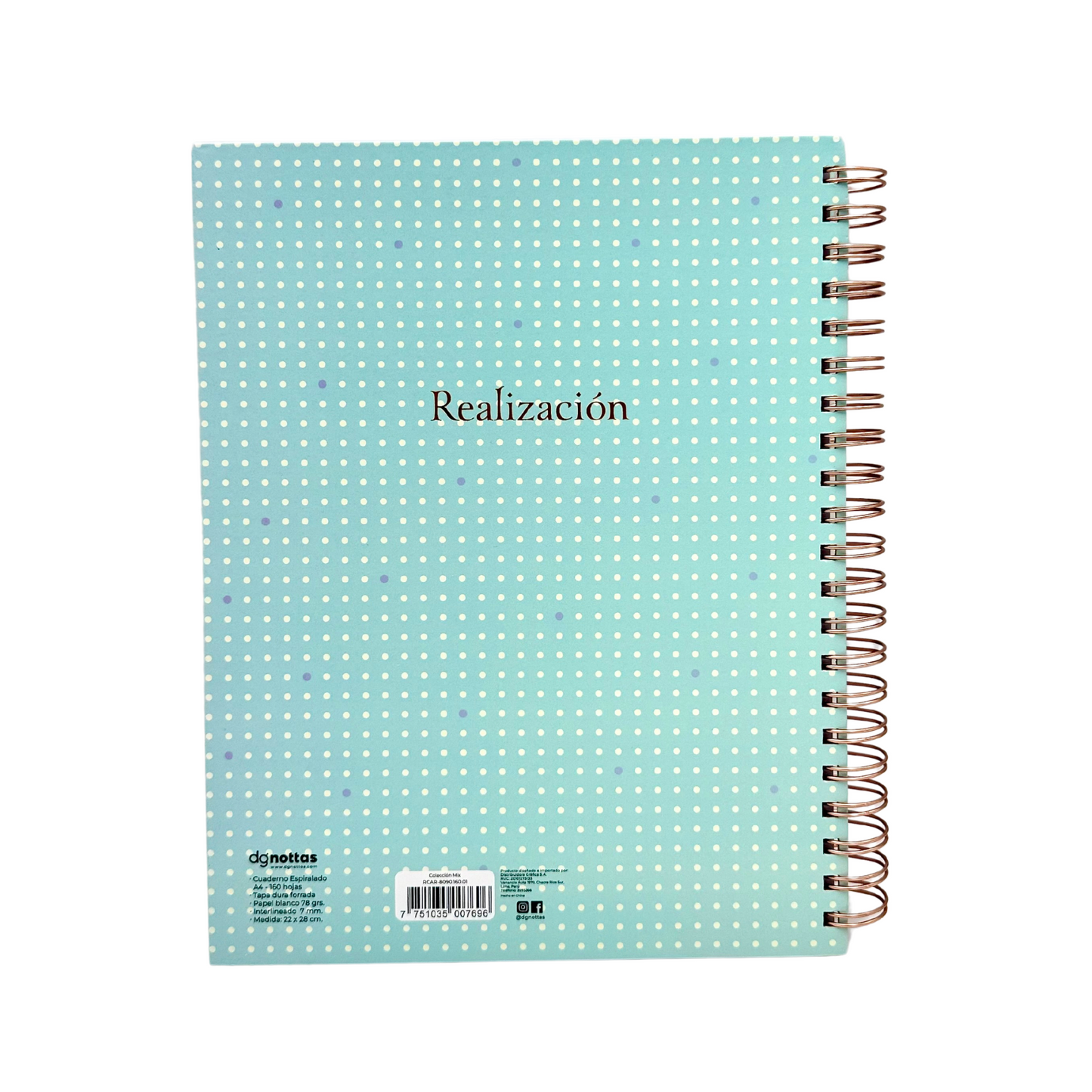 Cuaderno A4 Pastel (Fulfilment)