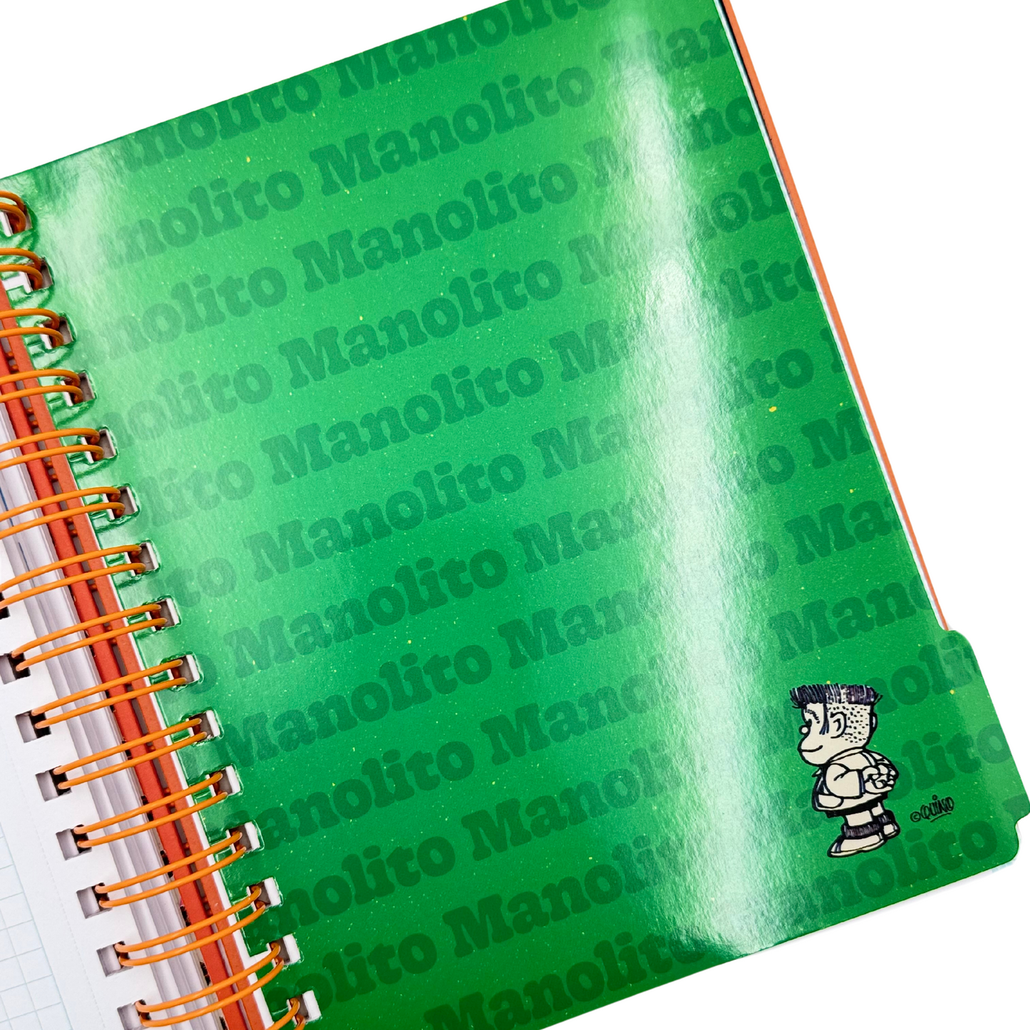 Cuaderno A5 Mafalda (naranja)