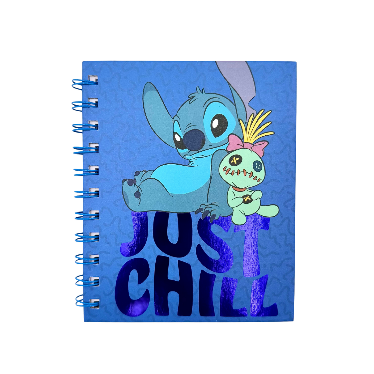 Libreta A6 Stitch (azul)