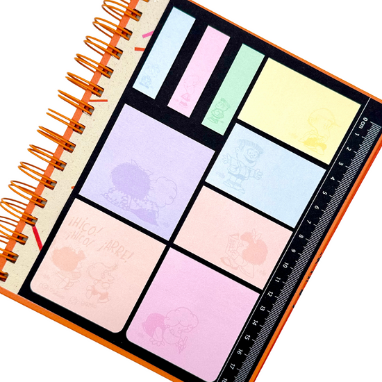 Cuaderno A5 Mafalda (naranja)