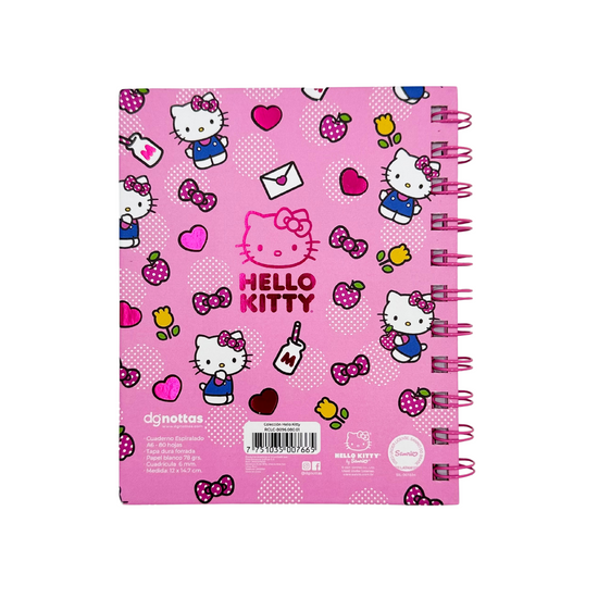 Libreta A6 Hello Kitty (modelo 2)