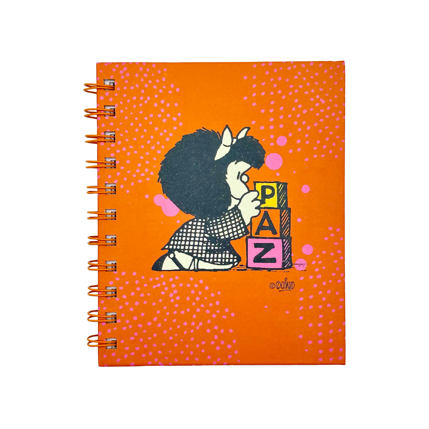 Libreta A6 Mafalda (naranja)