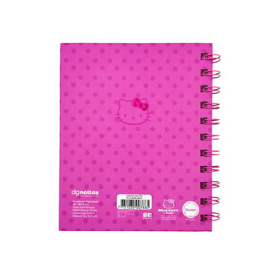 Libreta A6 Hello Kitty (modelo 3)