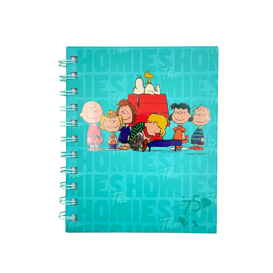 Libreta A6 Snoopy (turquesa)