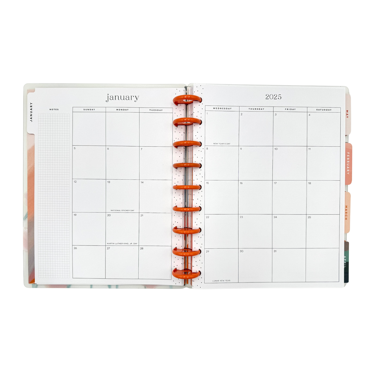 Happy Planner 2025 Classic Blooming