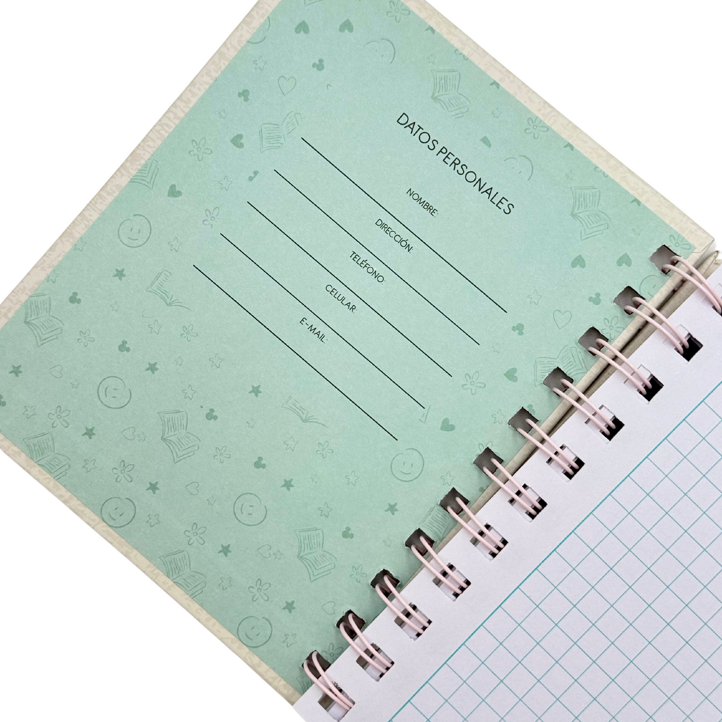 Libreta A6 Disney (verde claro)