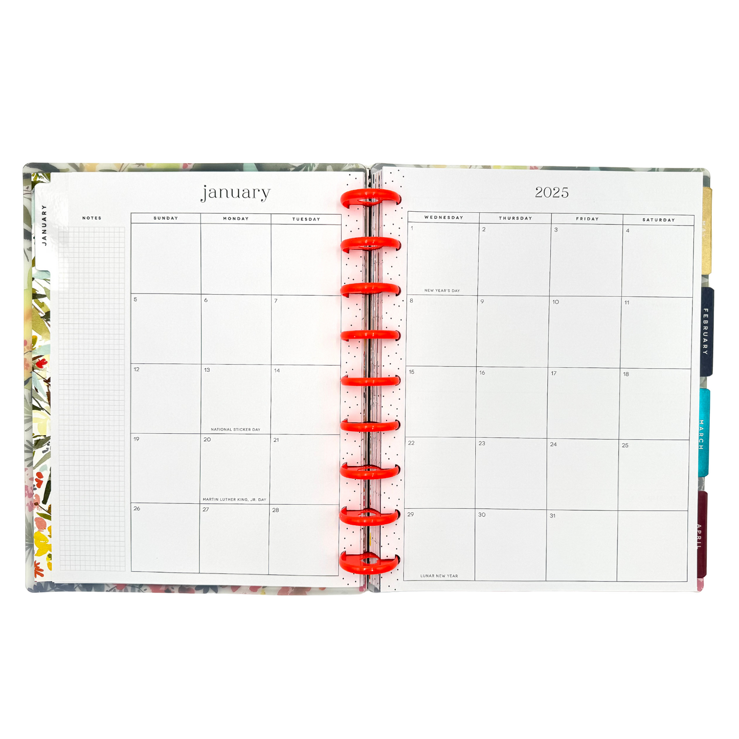 Happy Planner 2025 Classic Serene Garden