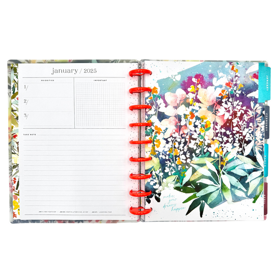 Happy Planner 2025 Classic Serene Garden