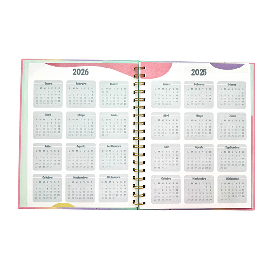 Brief Planner 2025 -Arcoiris