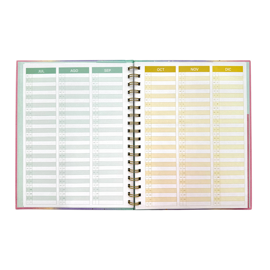 Brief Planner 2025 -Arcoiris