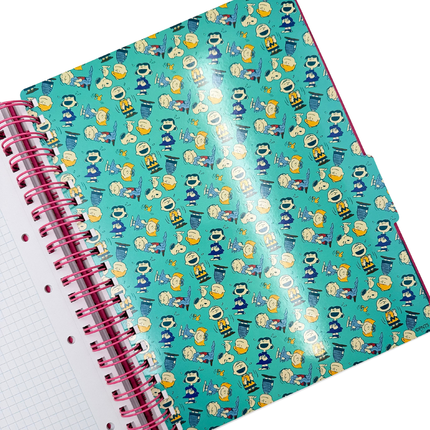 Cuaderno Snoopy A4 (fucsia)