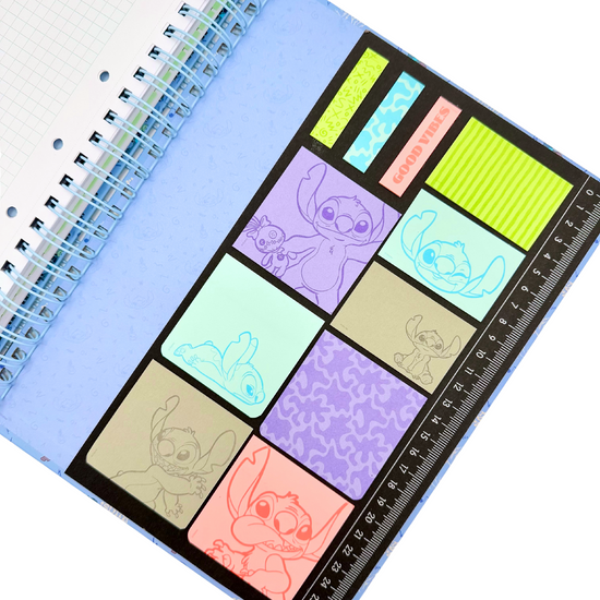 Cuaderno A4 Stitch (lila)