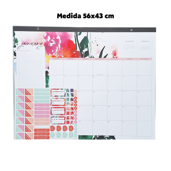 Calendario 2025 Jumbo Serene Garden