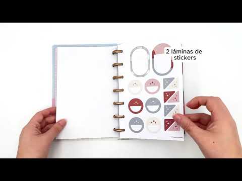 Cargar y reproducir el video en el visor de la galería, Happy Planner Mini 2025 Hues of Blues
