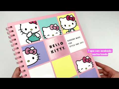 Cargar y reproducir el video en el visor de la galería, Brief Planner 2025 Hello Kitty
