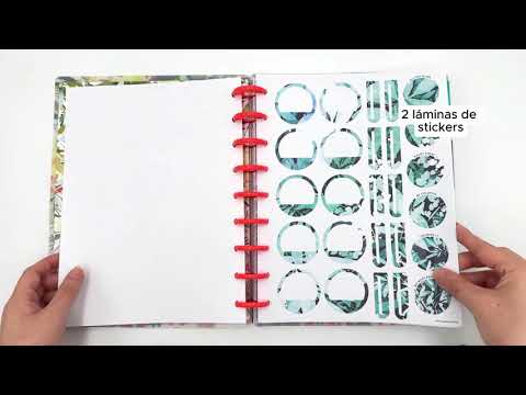 Cargar y reproducir el video en el visor de la galería, Happy Planner 2025 Classic Serene Garden
